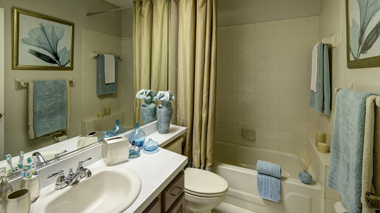 Secondary Bedroom with Large Vanity