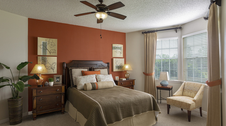 Primary Bedroom with Bay Windows