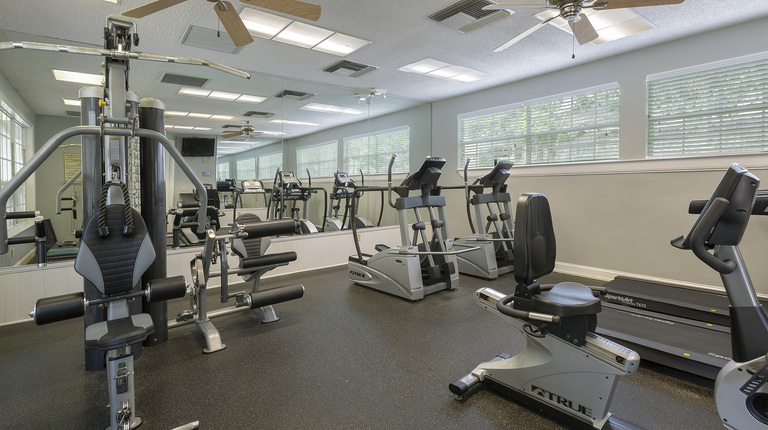 Fitness Center with Cardio and Strength Equipment